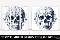 Simple Skull,20 oz Tumbler Product Image 1