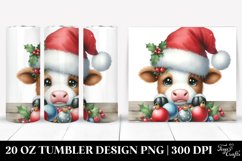 Christmas PNG 20 Oz Tumbler Design Product Image 1