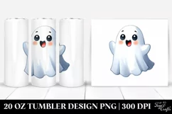 Simple Funny Halloween Clipart 20 Oz Tumbler Product Image 1