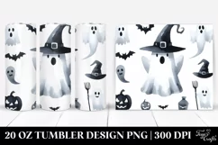 Simple Funny Halloween Clipart 20 Oz Tumbler Product Image 1