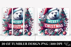 Christmas PNG 20 Oz Tumbler Design Product Image 1