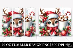 Christmas PNG 20 Oz Tumbler Design Product Image 1