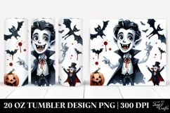Simple Funny Halloween Clipart 20 Oz Tumbler Product Image 1