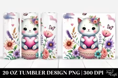 Spring 20 Oz Tumbler Png Product Image 1