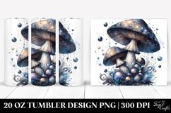 Glossy Mystical Mushroom Celestial | 20 oz Tumbler Product Image 1