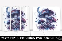 Glossy Mystical Mushroom Celestial | 20 oz Tumbler Product Image 1