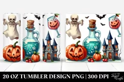 Simple Funny Halloween Clipart 20 Oz Tumbler Product Image 1