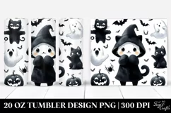 Simple Funny Halloween Clipart 20 Oz Tumbler Product Image 1