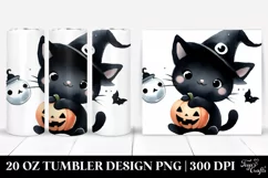Simple Funny Halloween Clipart 20 Oz Tumbler Product Image 1
