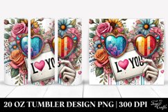 Love 20 Oz Tumbler Png Product Image 1