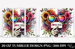 Love 20 Oz Tumbler Png Product Image 1