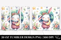 Colorful Smiling Baby Rabbit | 20 Oz Tumbler Product Image 1