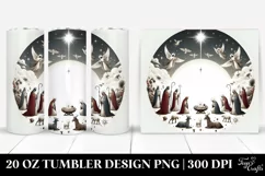 Vibrant Nativity Scene 20 Oz Tumbler Product Image 1