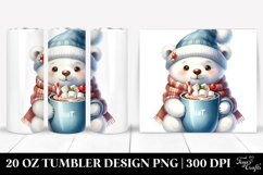 Christmas PNG 20 Oz Tumbler Design Product Image 1