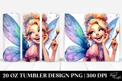 Watercolor Fairy 20 oz Tumbler Product Image 1