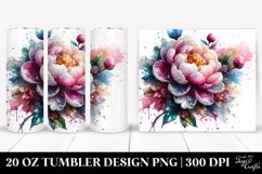 Peonies Tumbler | 20 oz Tumbler Product Image 1
