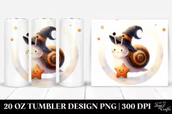 Simple Baby Snail Halloween PNG Product Image 1
