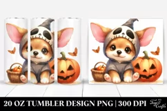 Simple Baby Puppy Halloween PNG Product Image 1