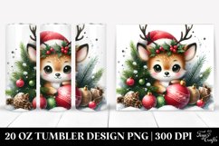 Christmas PNG 20 Oz Tumbler Design Product Image 1