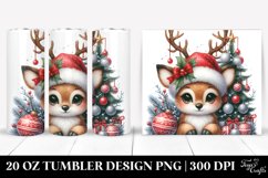 Christmas PNG 20 Oz Tumbler Design Product Image 1