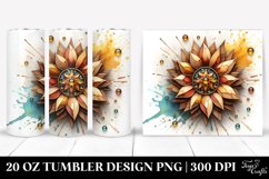 Sunflower Splash | 20 Oz Tumbler Product Image 1