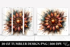 Sunflower Splash | 20 Oz Tumbler Product Image 1