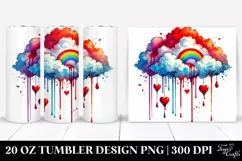 Love 20 Oz Tumbler Png Product Image 1