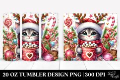 Christmas PNG 20 Oz Tumbler Design Product Image 1