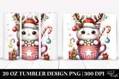 Christmas PNG 20 Oz Tumbler Design Product Image 1