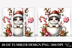 Christmas PNG 20 Oz Tumbler Design Product Image 1