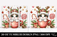 Christmas PNG 20 Oz Tumbler Design Product Image 1