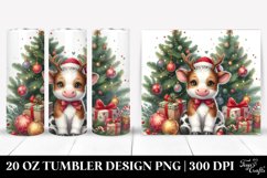 Christmas PNG 20 Oz Tumbler Design Product Image 1
