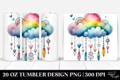 Spring 20 Oz Tumbler Png Product Image 1
