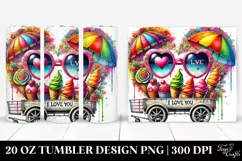 Love 20 Oz Tumbler Png Product Image 1