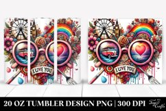 Spring 20 Oz Tumbler Png Product Image 1
