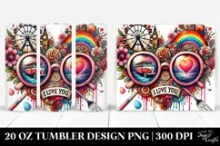 Spring 20 Oz Tumbler Png Product Image 1