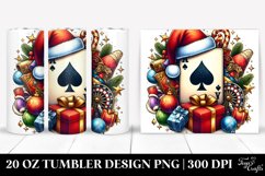 Christmas PNG 20 Oz Tumbler Design Product Image 1