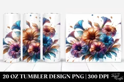 Shiny Petunia Like | 20 Oz Tumbler Product Image 1