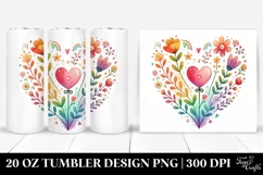 Valentines 20 Oz Tumbler Png Product Image 1