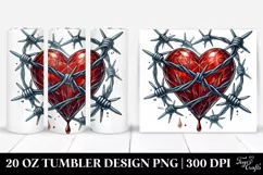 Valentines 20 Oz Tumbler Png Product Image 1