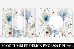 Watercolor Simple Undead | 20 oz Tumbler Product Image 1