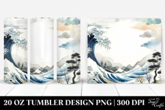 Watercolor Simple Undead | 20 oz Tumbler Product Image 1