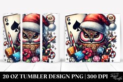 Christmas PNG 20 Oz Tumbler Design Product Image 1