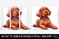 Expressive Vizsla Halloween PNG Product Image 1