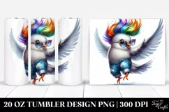Funny Baby Dove Jump | 20 oz Tumbler Product Image 1