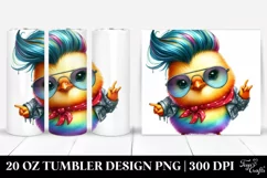 Agressive Baby Chicken Dance | 20 oz Tumbler Product Image 1