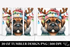 Expressive Bullmastiff Holiday PNG Product Image 1