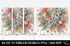 Colorful Glittery Background | 20 Oz Tumbler Product Image 1