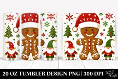 Christmas PNG 20 Oz Tumbler Design Product Image 1
