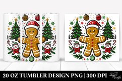 Christmas PNG 20 Oz Tumbler Design Product Image 1
